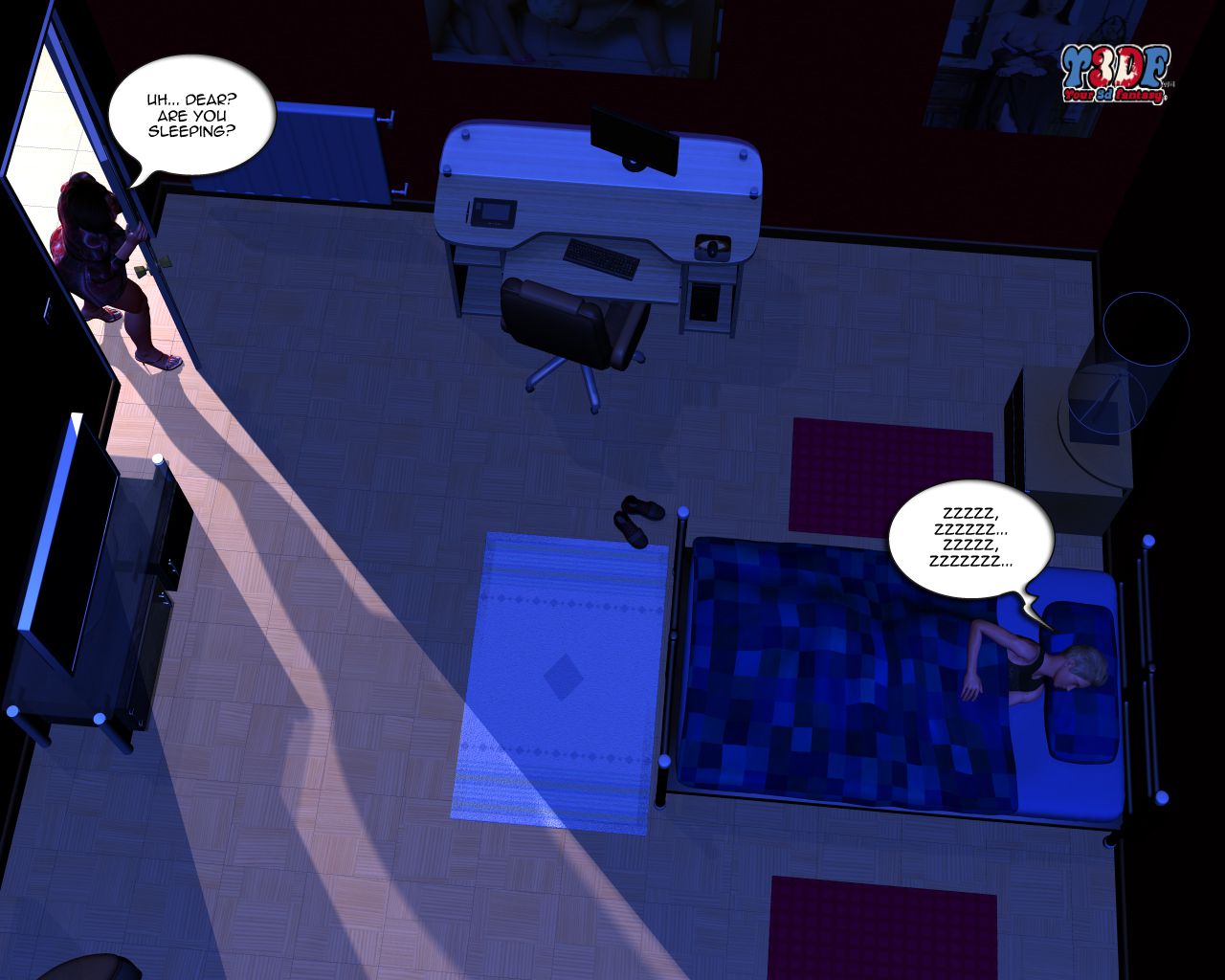 Can’t Sleep [Y3DF] 1 . Can't Sleep  - Chapter 1 [Y3DF] – page 42