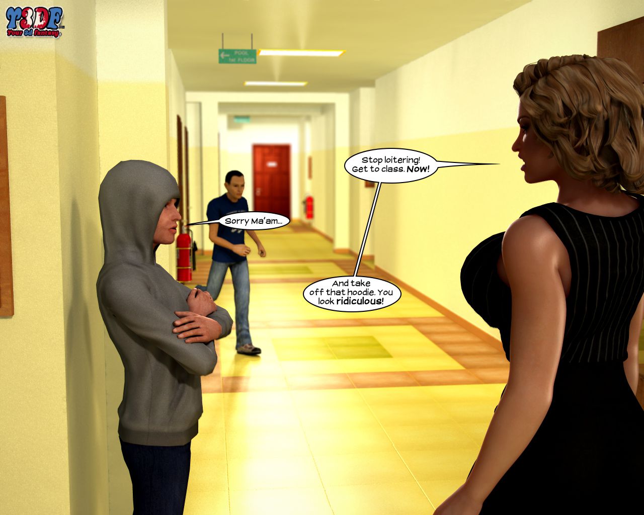 Caught [Y3DF] 2 . Caught - Chapter 2 [Y3DF] – page 48