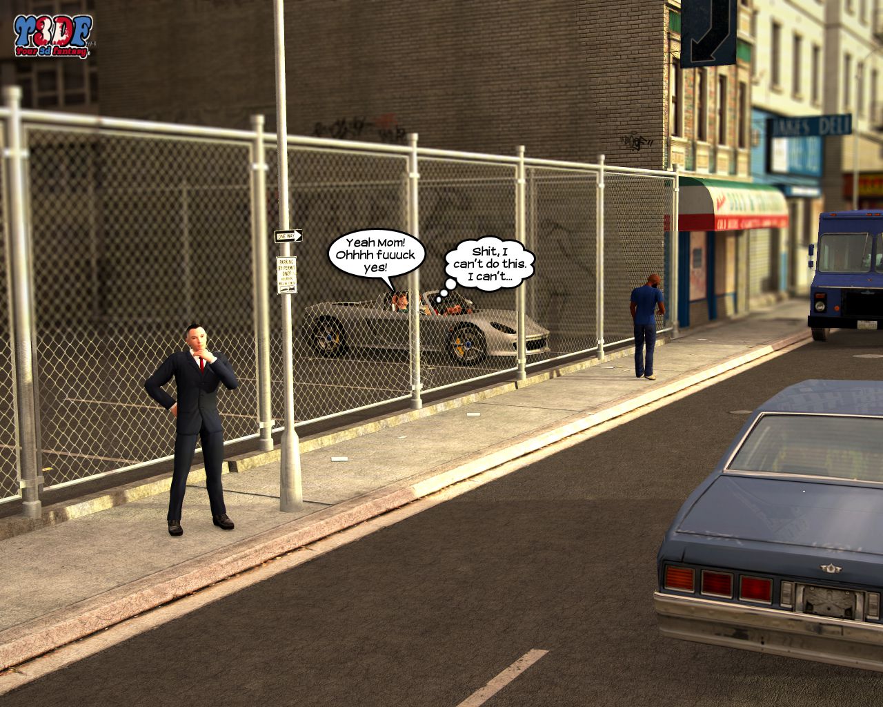 Caught [Y3DF] 1 . Caught  - Chapter 1 [Y3DF] – page 45