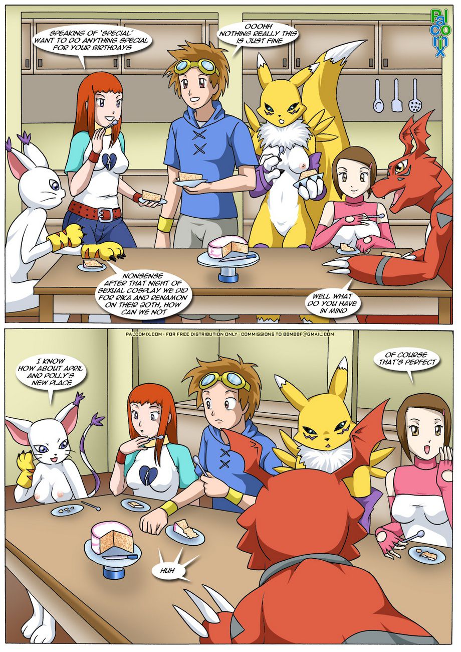 Rika And Renamon’s Blues (Various) [Palcomix] 1 . Rika And Renamon's Blues  - Chapter 1 (Various) [Palcomix] – page 4