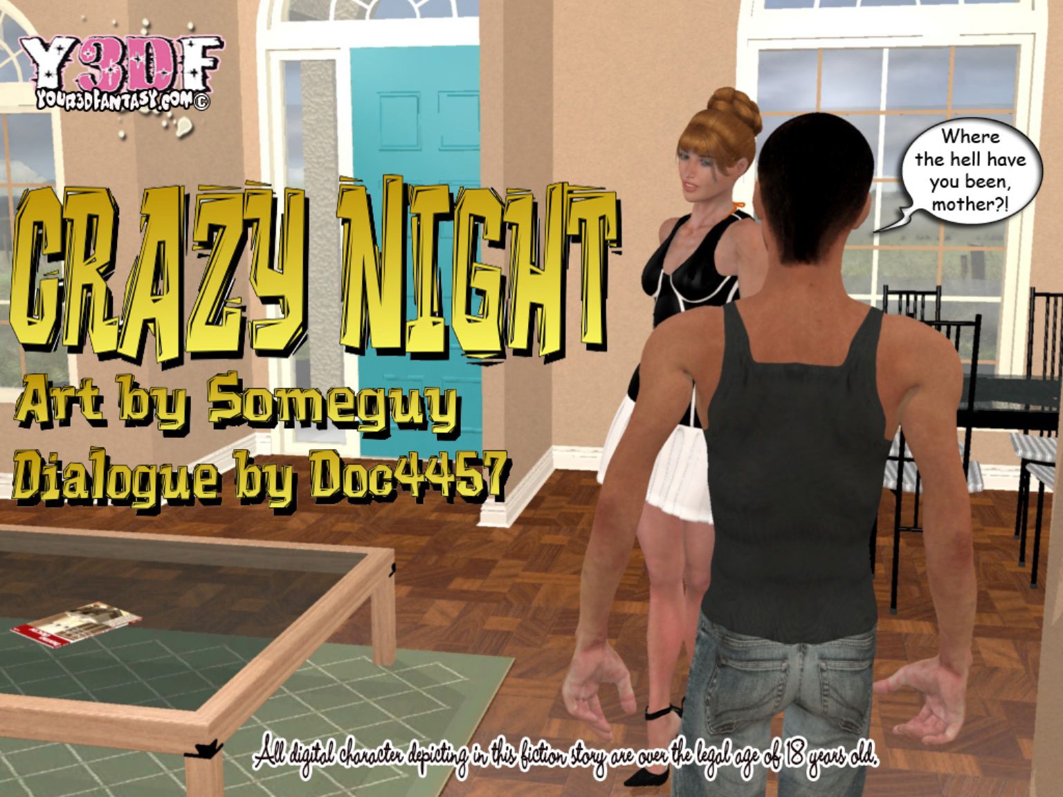 Crazy [Y3DF] 2 . Crazy Night - Chapter 2 [Y3DF] – page 1