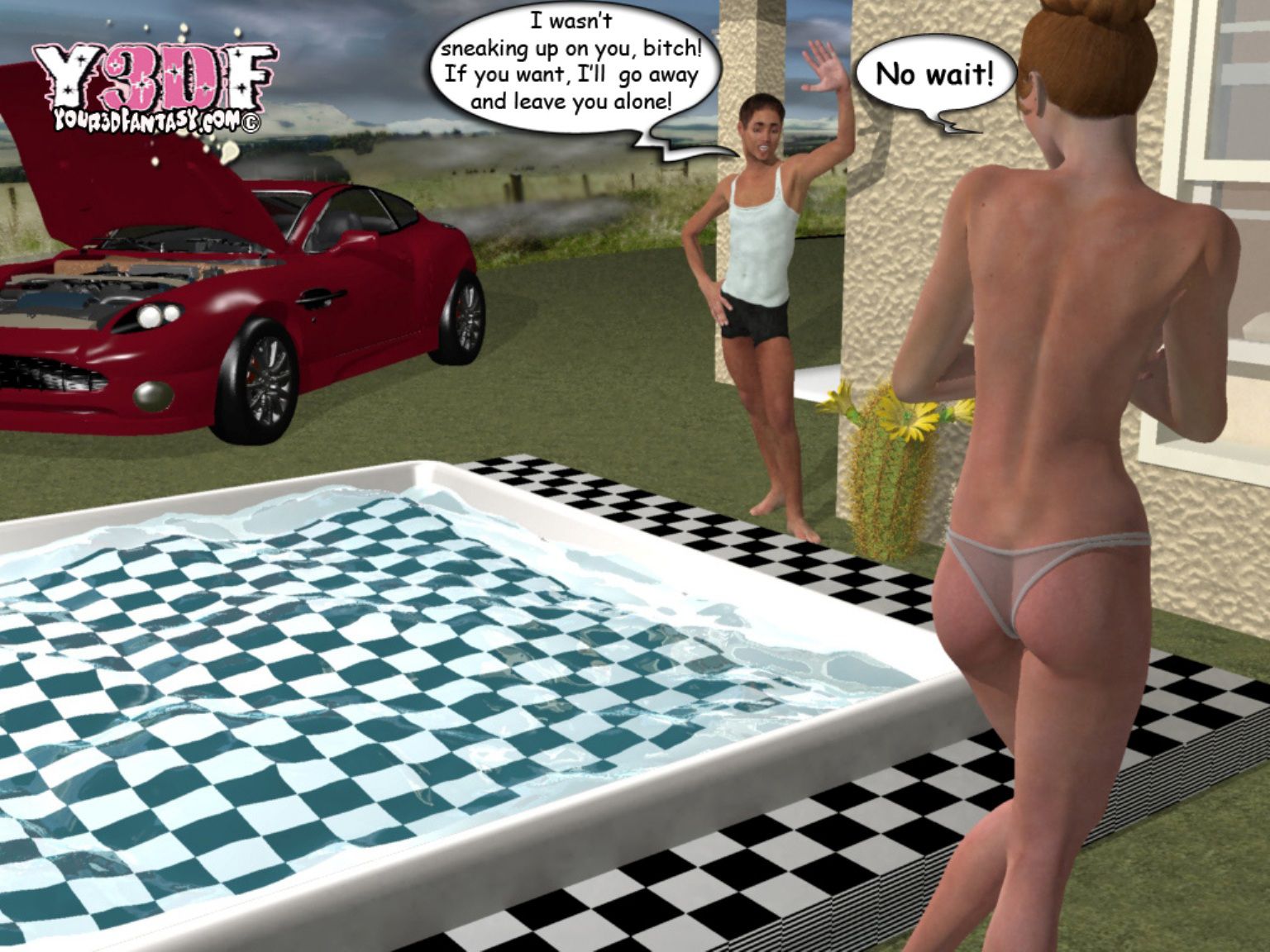 Crazy [Y3DF] 1 . Crazy Day - Chapter 1 [Y3DF] – page 10