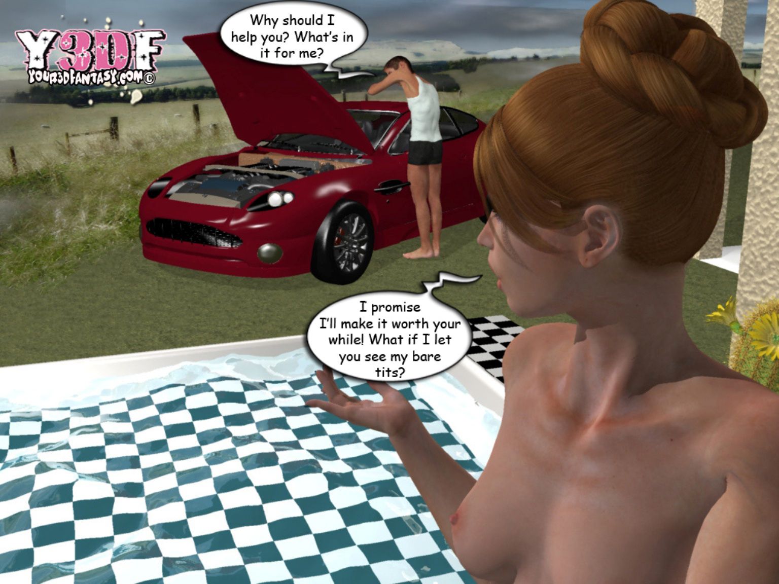 Crazy [Y3DF] 1 . Crazy Day - Chapter 1 [Y3DF] – page 12