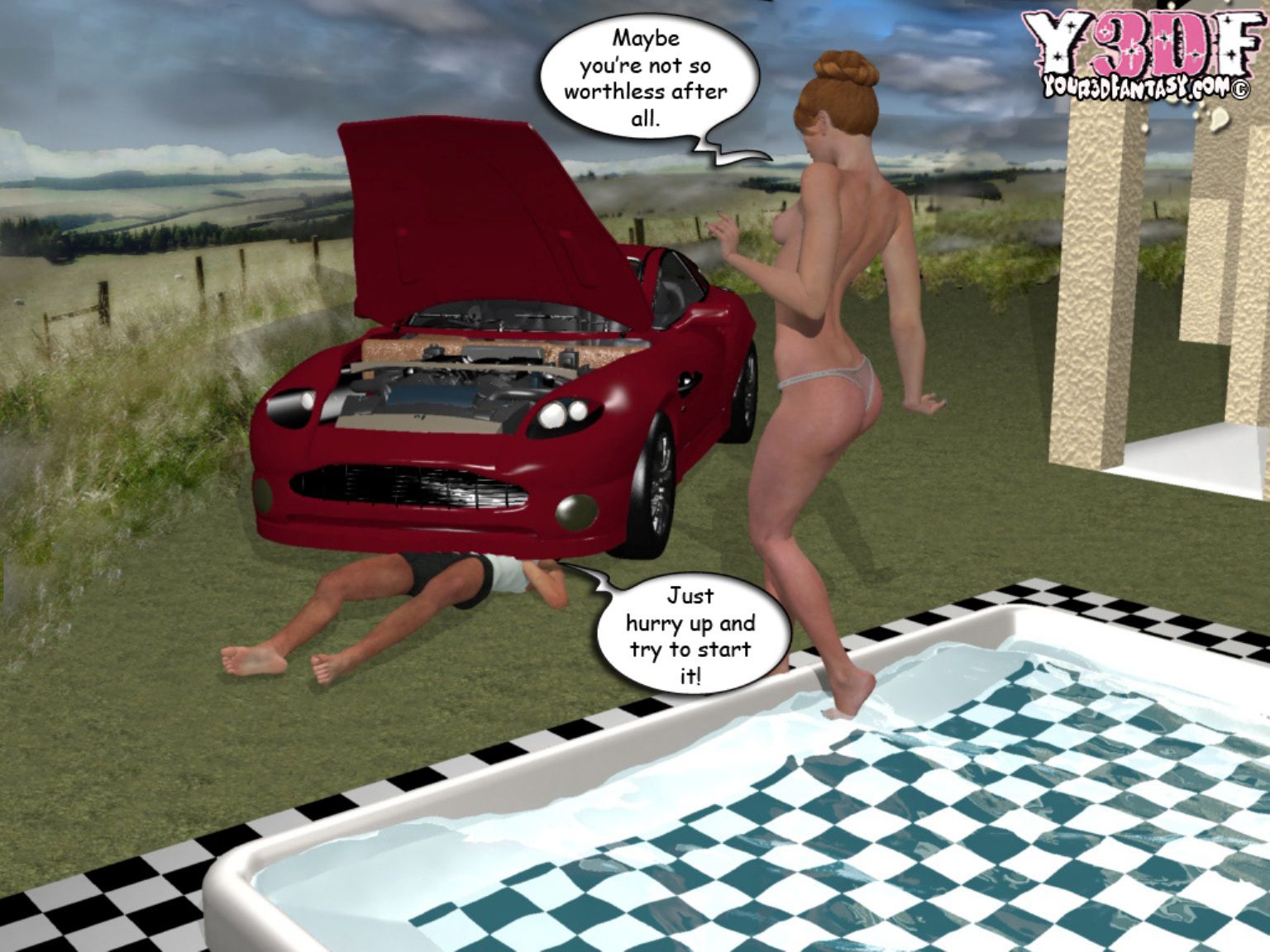 Crazy [Y3DF] 1 . Crazy Day - Chapter 1 [Y3DF] – page 16