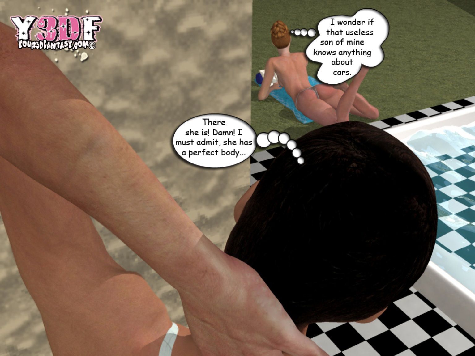 Crazy [Y3DF] 1 . Crazy Day - Chapter 1 [Y3DF] – page 2