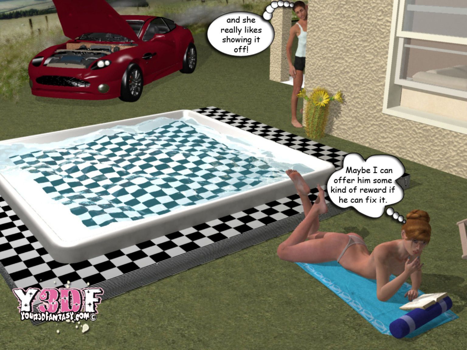 Crazy [Y3DF] 1 . Crazy Day - Chapter 1 [Y3DF] – page 3