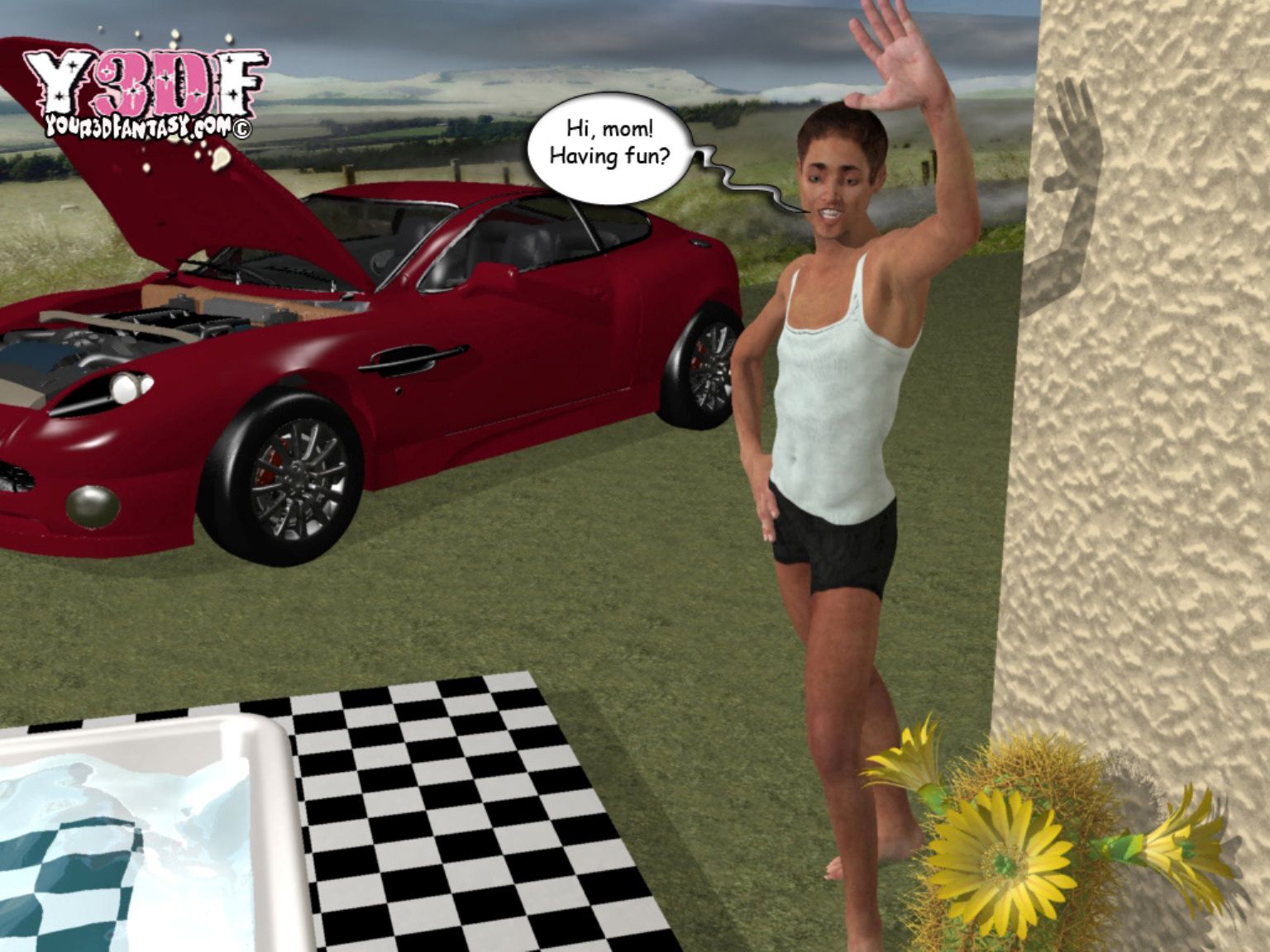 Crazy [Y3DF] 1 . Crazy Day - Chapter 1 [Y3DF] – page 8