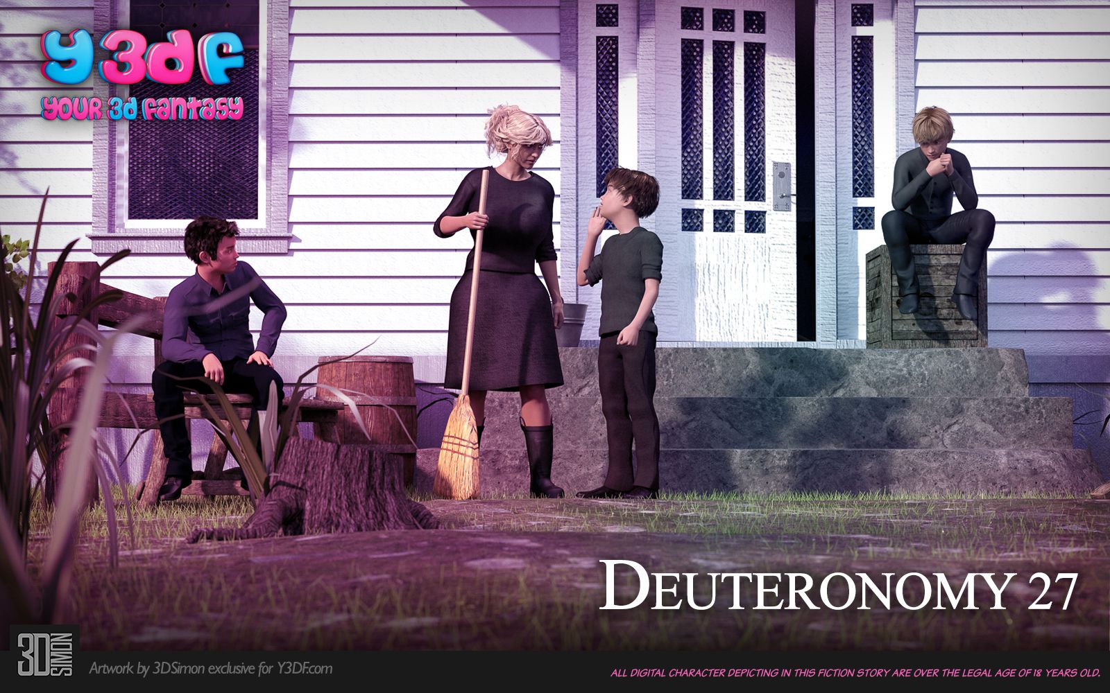 Deuteronomy 27 [Y3DF] 4 . Deuteronomy 27 - Chapter 4 [Y3DF] – page 1
