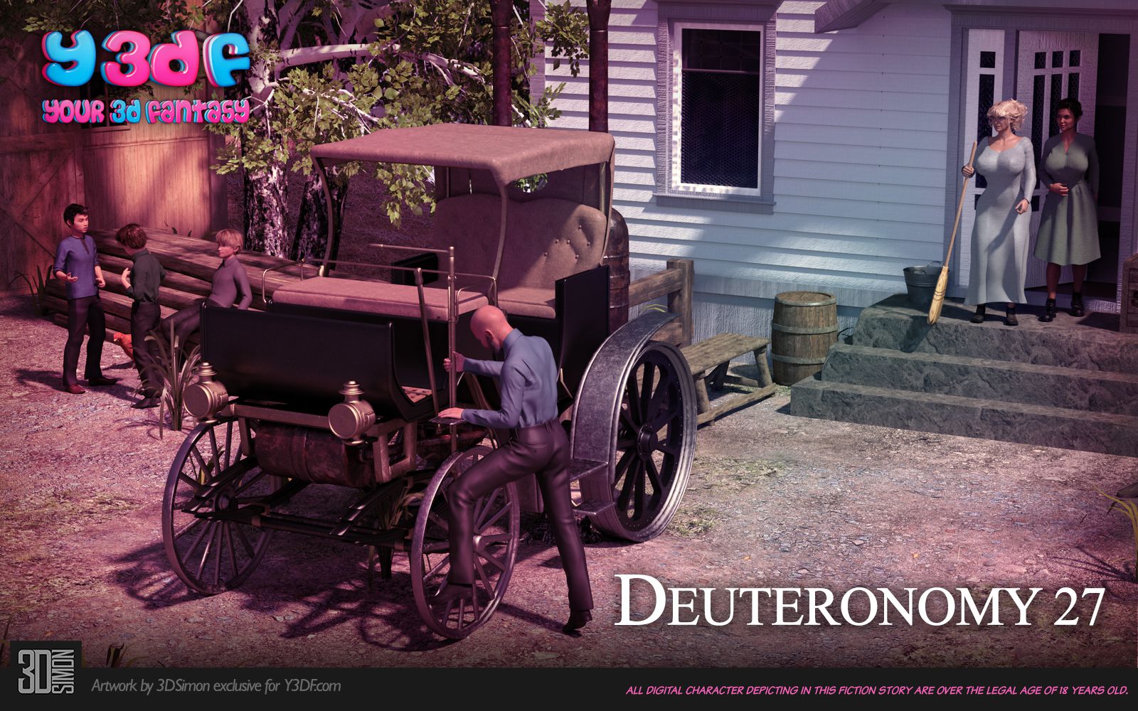 Deuteronomy 27 [Y3DF] 3 . Deuteronomy 27 - Chapter 3 [Y3DF] – page 1