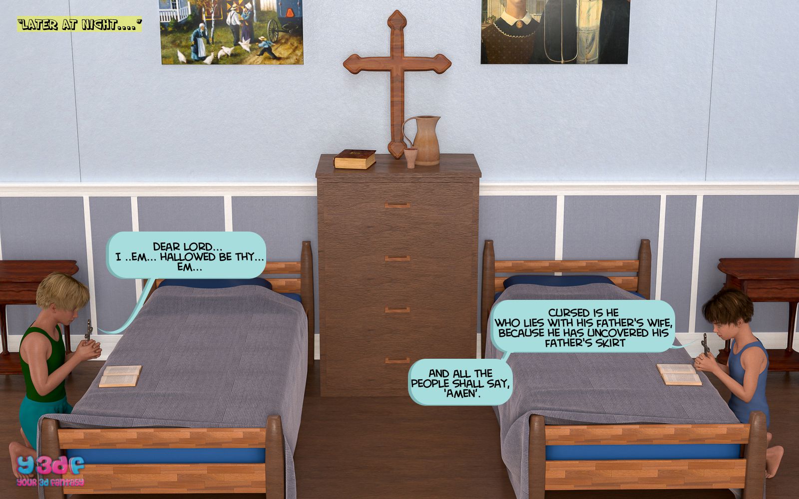 Deuteronomy 27 [Y3DF] 1 . Deuteronomy 27 - Chapter 1 [Y3DF] – page 22