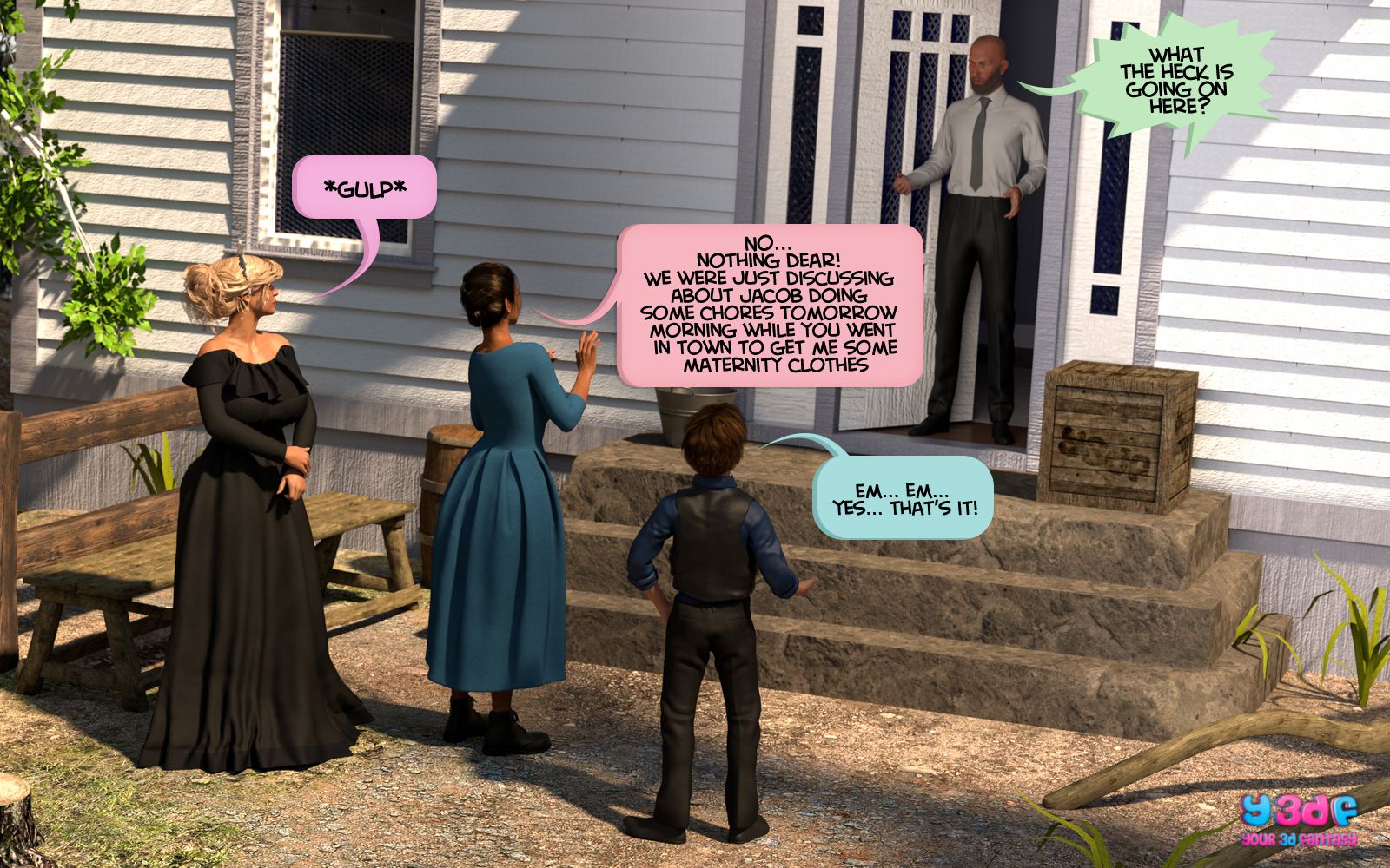 Deuteronomy 27 [Y3DF] 2 . Deuteronomy 27 - Chapter 2 [Y3DF] – page 58