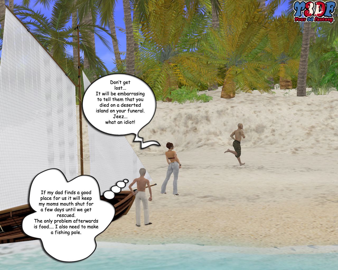 Lost [Y3DF] 1 . Lost  - Chapter 1 [Y3DF] – page 7