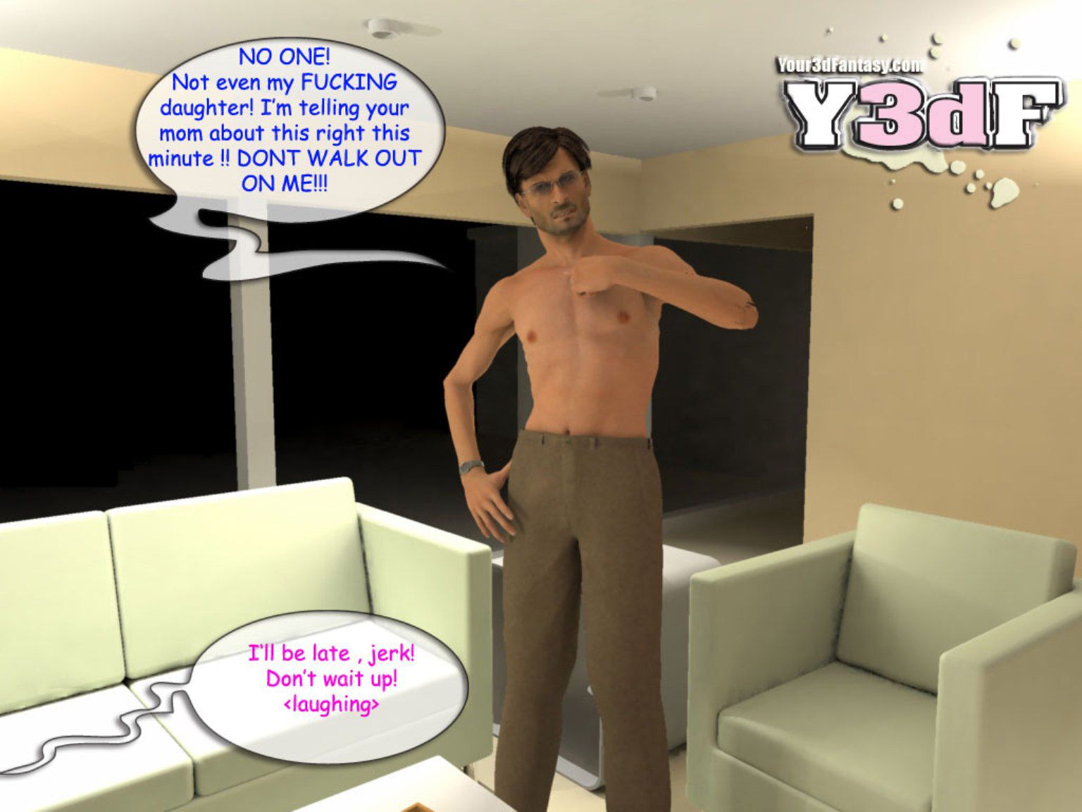 Lucy And Dad [Y3DF] 2 . Lucy And Daddy - Chapter 2 [Y3DF] – page 18