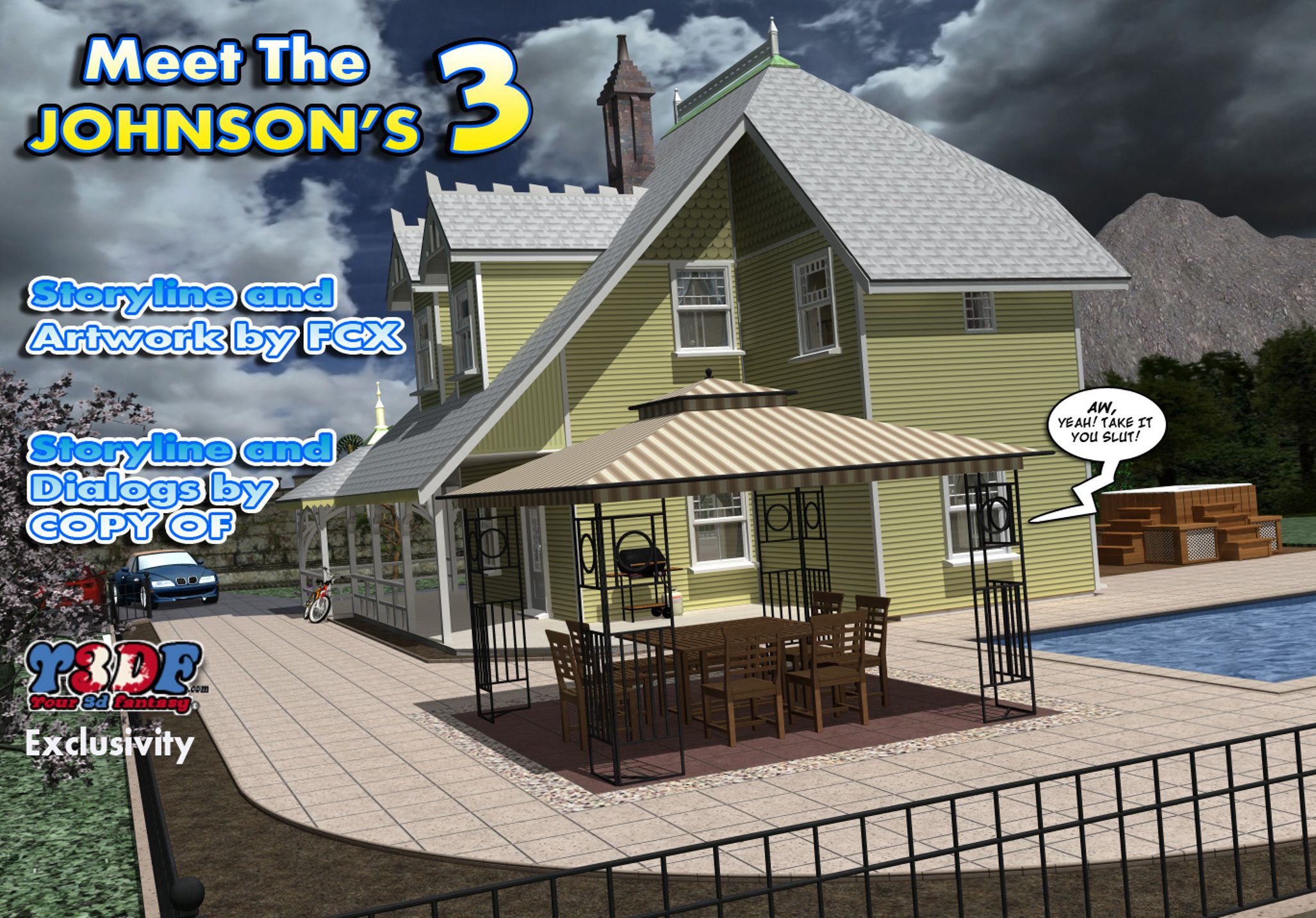 Meet The Johnson’s [Y3DF] 3 . Meet The Johnson's - Chapter 3 [Y3DF] – page 1