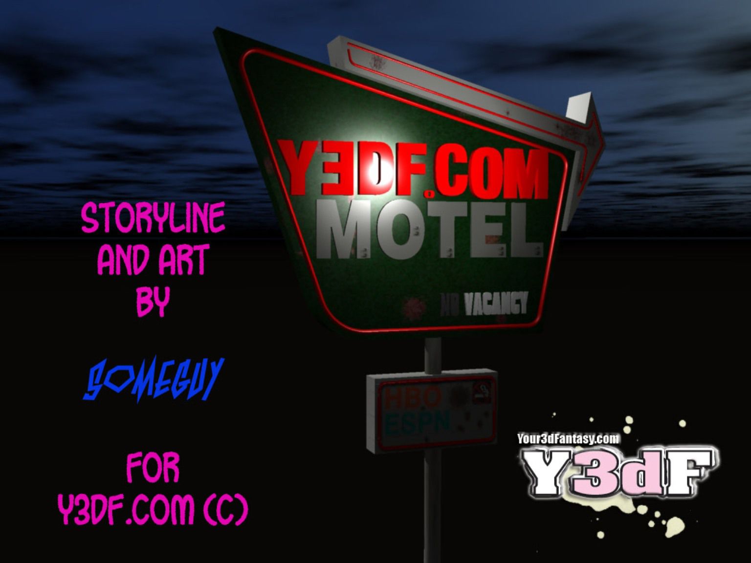 Motel [Y3DF] 1 . Motel  - Chapter 1 [Y3DF] – page 1