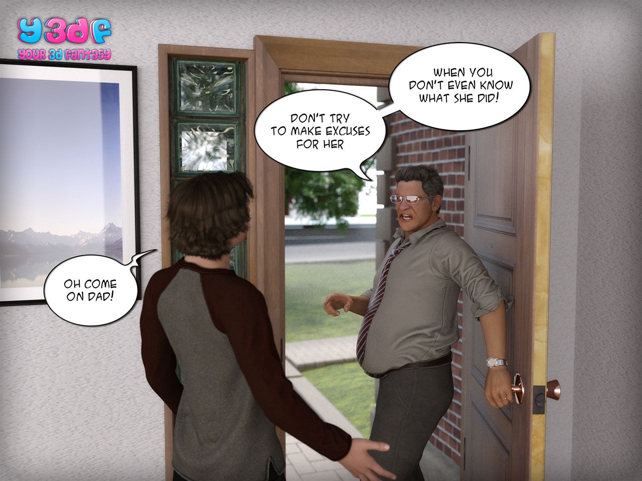Neglect [Y3DF] 1 . Neglect - Chapter 1 [Y3DF] – page 13