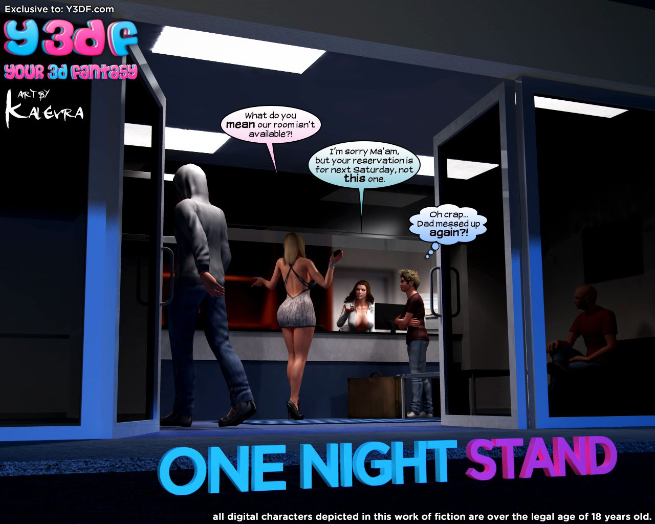 One Night Stand [Y3DF] 1 . One Night Stand - Chapter 1 [Y3DF] – page 1