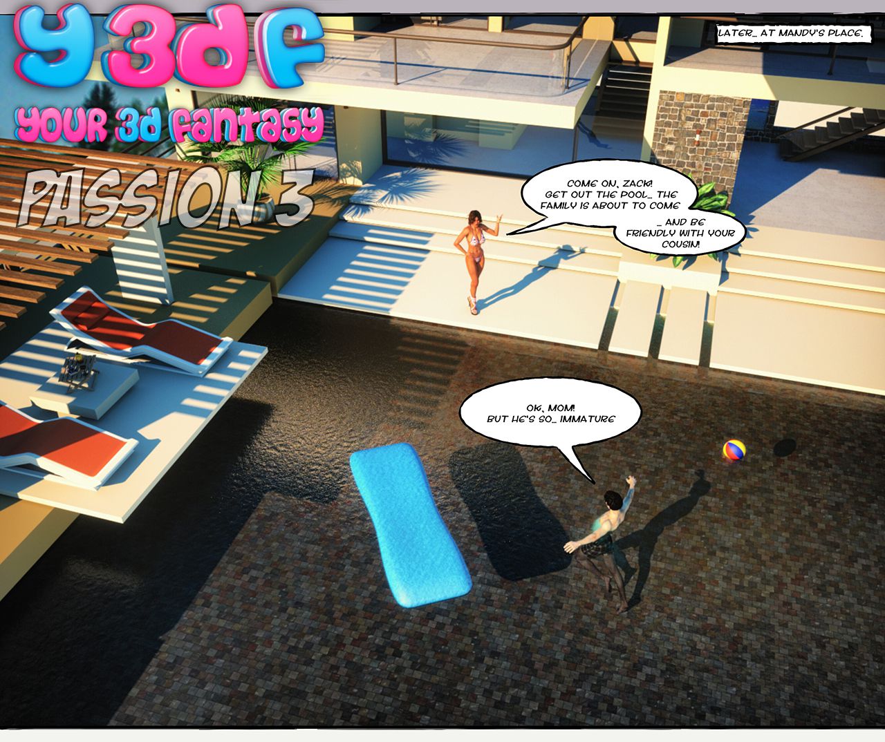 Passion [Y3DF] 3 . Passion - Chapter 3 [Y3DF] – page 1