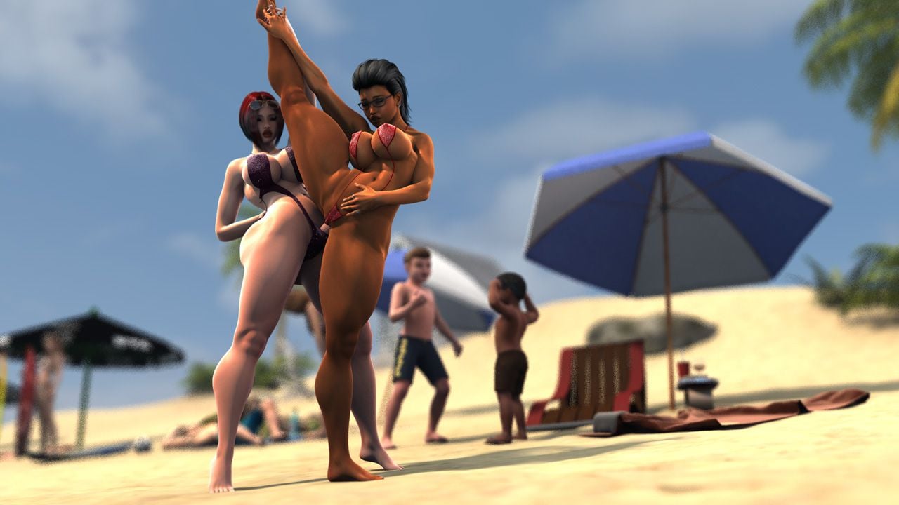 The Beach – Lucille, Morgan [ZZ2Tommy] 1 . The Beach - Lucille, Morgan - Chapter 1 [ZZ2Tommy] – page 16