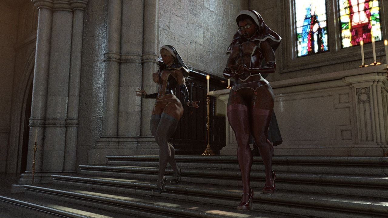 Artworks Pinups and Other Stuff [ZZ2Tommy] Church Charity - Lucille, Sam - [ZZ2Tommy] – page 2