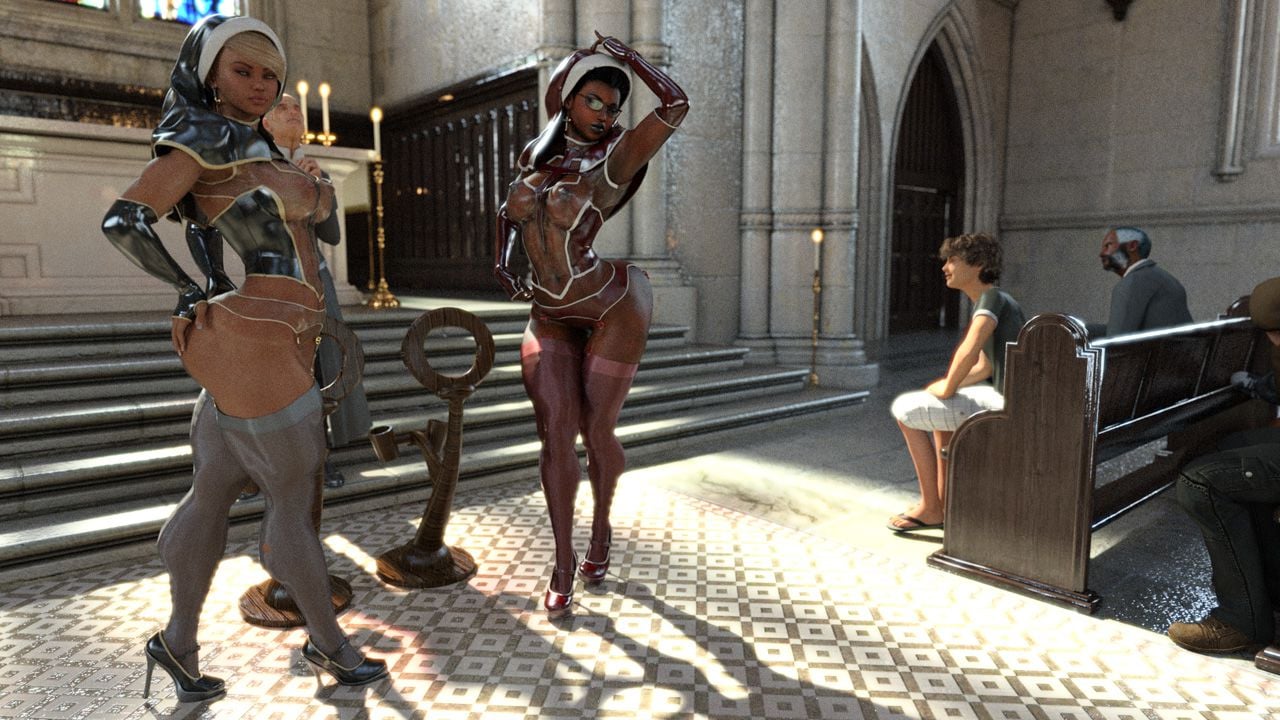 Artworks Pinups and Other Stuff [ZZ2Tommy] Church Charity - Lucille, Sam - [ZZ2Tommy] – page 4