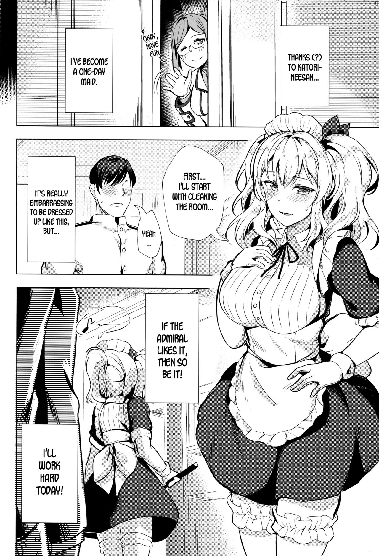 Kashima no Houshi Jijou (Kantai Collection -KanColle-) [Sattol] 1 . Kashima no Houshi Jijou  - Chapter 1 (Kantai Collection -KanColle-) [Sattol] – page 3