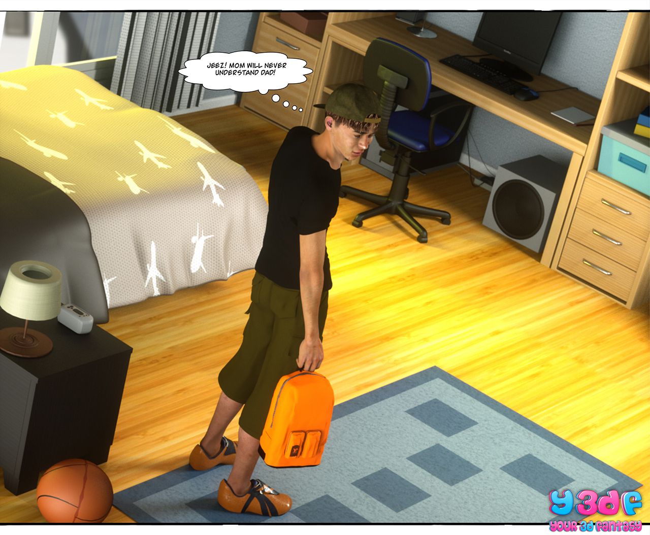 Something Is Bugging Me [Y3DF] 1 . Something Is Bugging Me  - Chapter 1 [Y3DF] – page 10