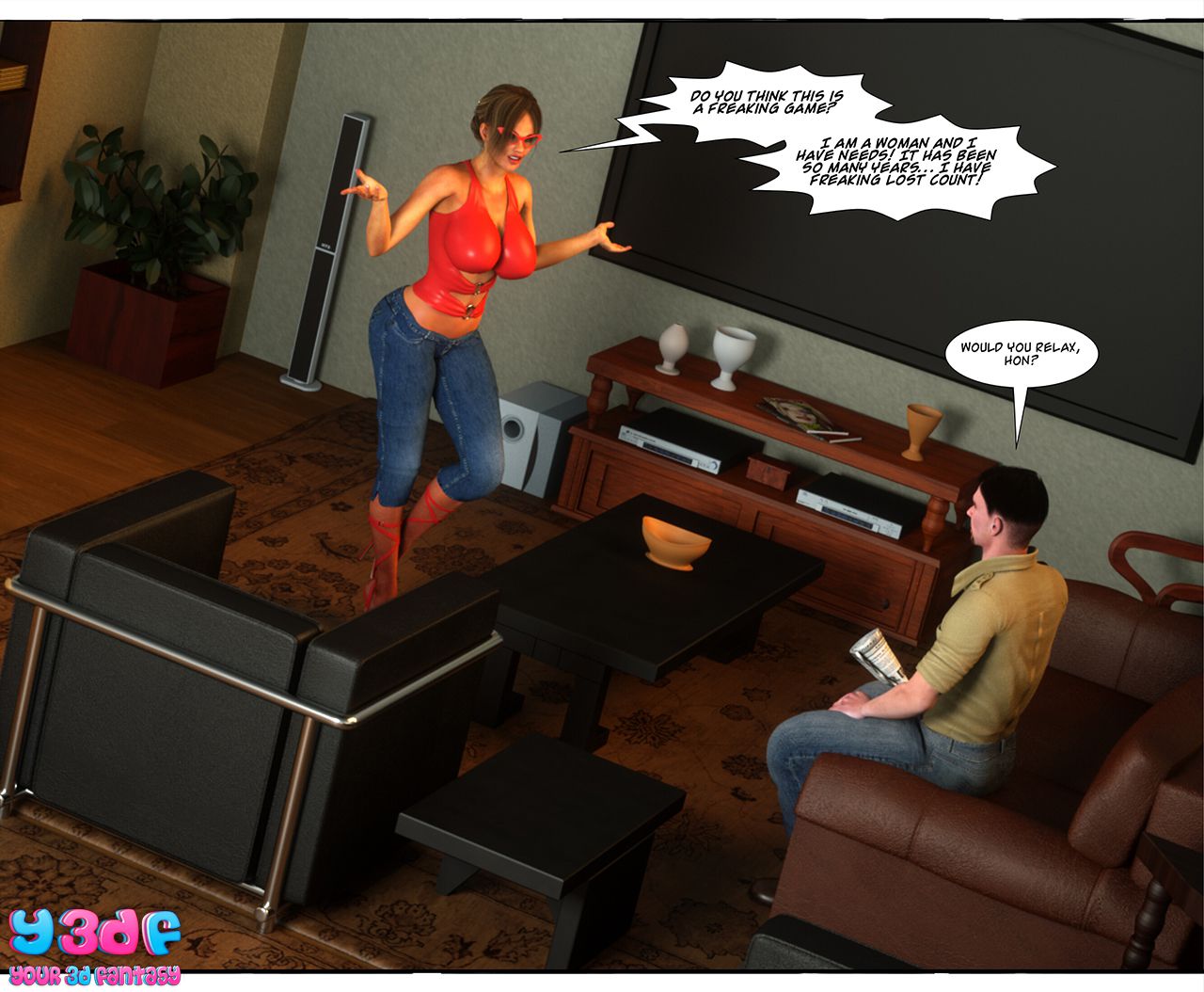 Something Is Bugging Me [Y3DF] 1 . Something Is Bugging Me  - Chapter 1 [Y3DF] – page 4