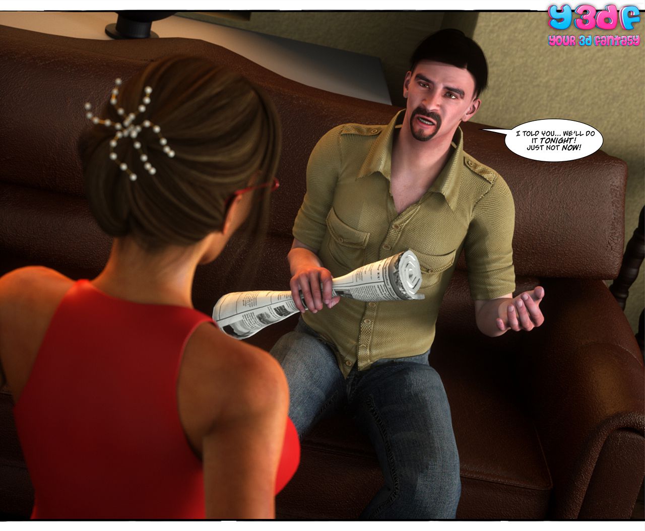Something Is Bugging Me [Y3DF] 1 . Something Is Bugging Me  - Chapter 1 [Y3DF] – page 5