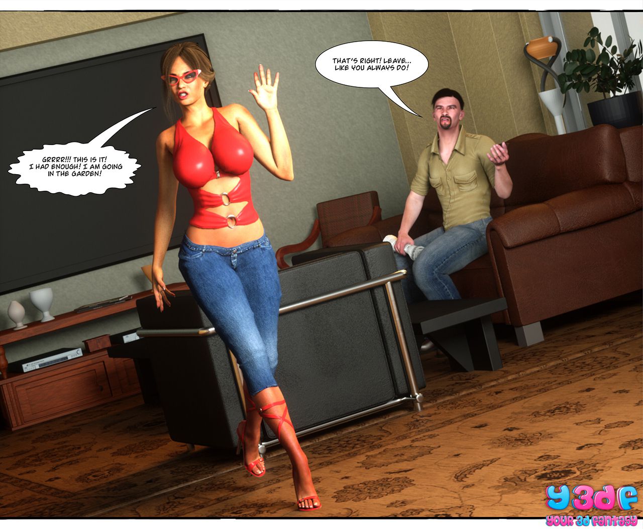 Something Is Bugging Me [Y3DF] 1 . Something Is Bugging Me  - Chapter 1 [Y3DF] – page 9