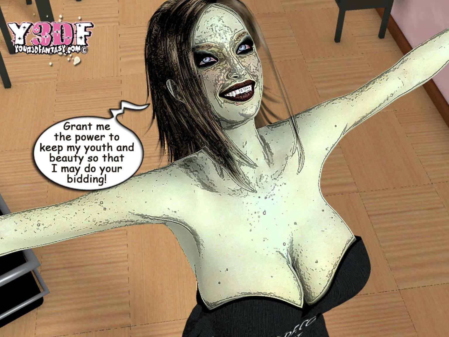 Spermpire [Y3DF] 1 . Spermpire - Chapter 1 [Y3DF] – page 19