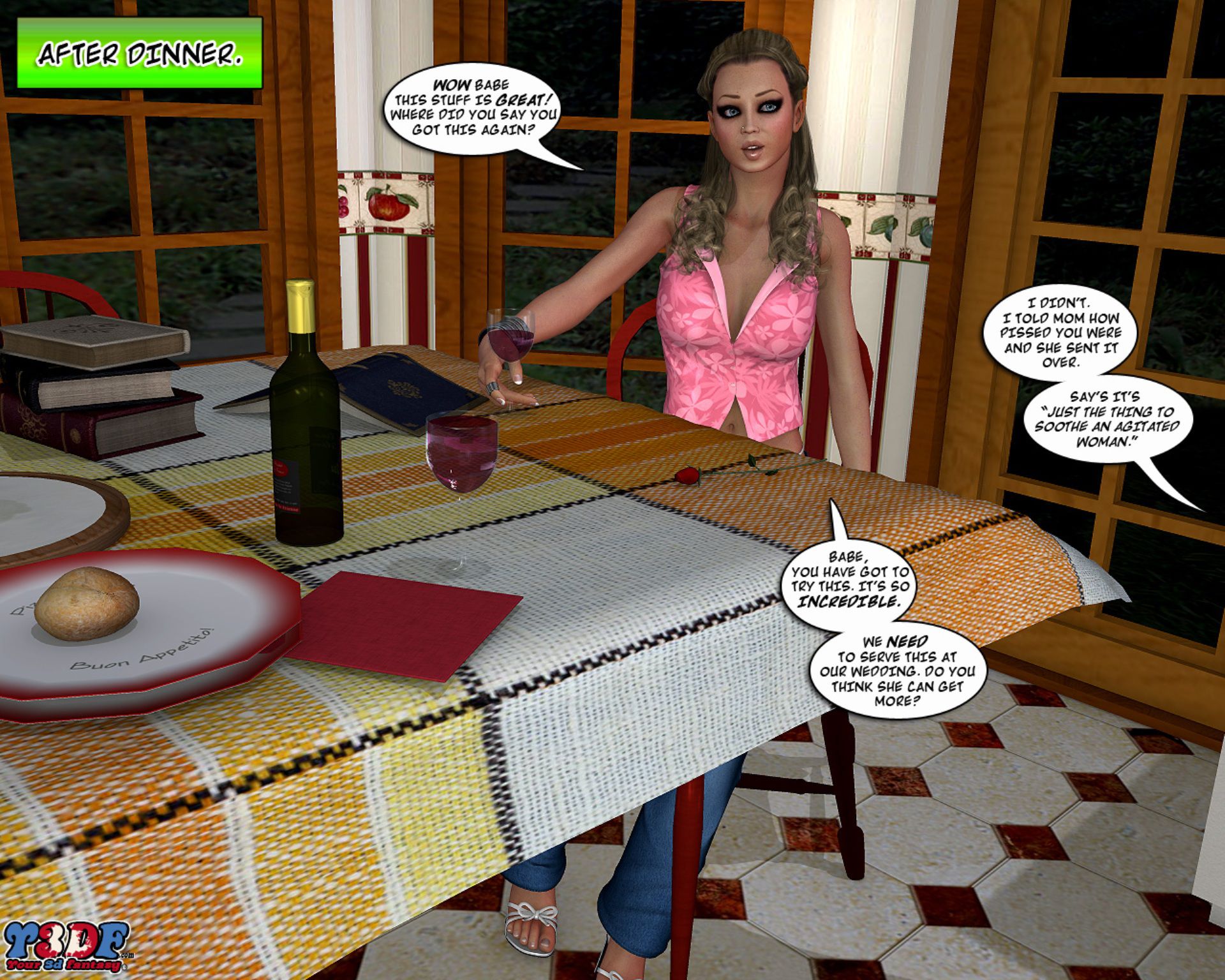 The Flowers [Y3DF] 2 . The Flowers - Chapter 2 [Y3DF] – page 35