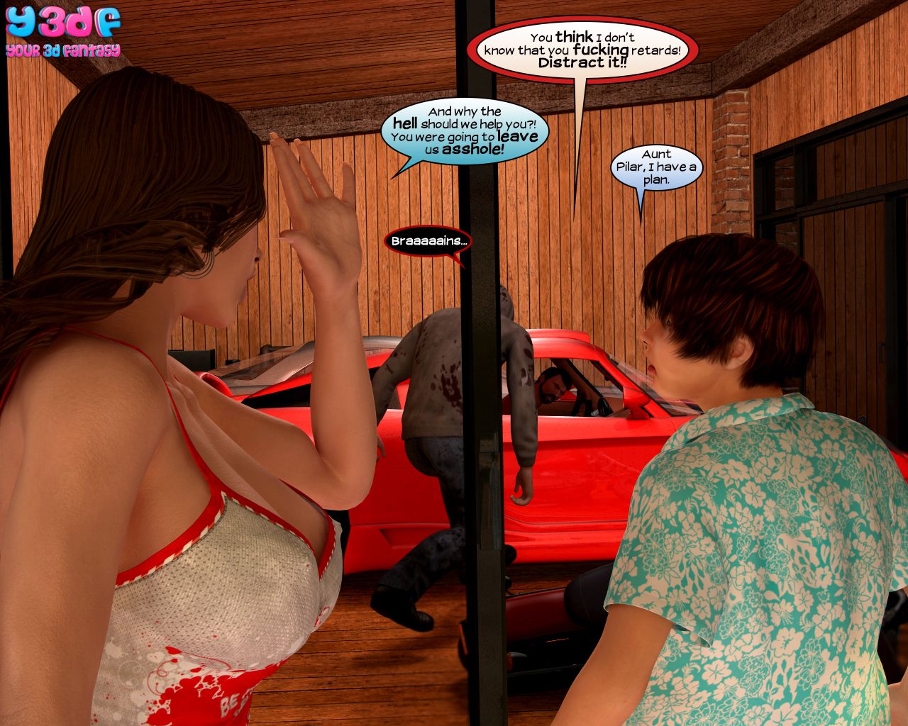 The Fucking Dead [Y3DF] 3 . The Fucking Dead - Chapter 3 [Y3DF] – page 3
