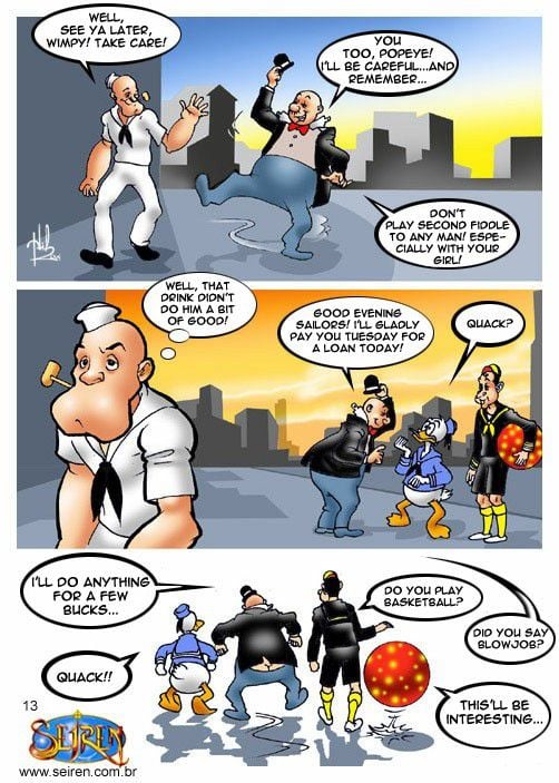 Popeye (Popeye The Sailor) [Seiren] 1 . Popeye  - Chapter 1 (Popeye The Sailor) [Seiren] – page 13
