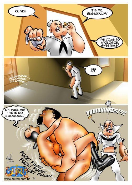 Popeye (Popeye The Sailor) [Seiren] 1 . Popeye  - Chapter 1 (Popeye The Sailor) [Seiren] – page 14