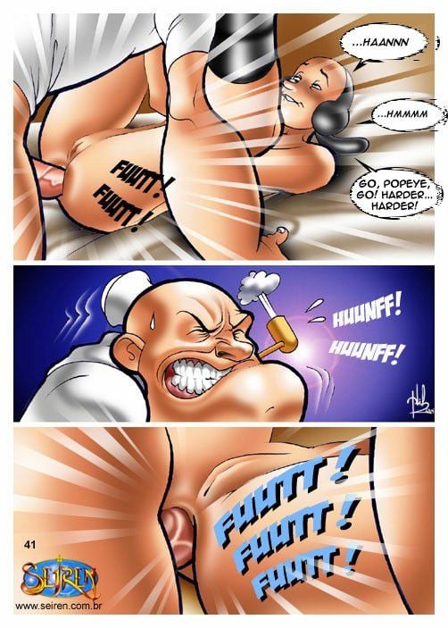 Popeye (Popeye The Sailor) [Seiren] 1 . Popeye  - Chapter 1 (Popeye The Sailor) [Seiren] – page 41