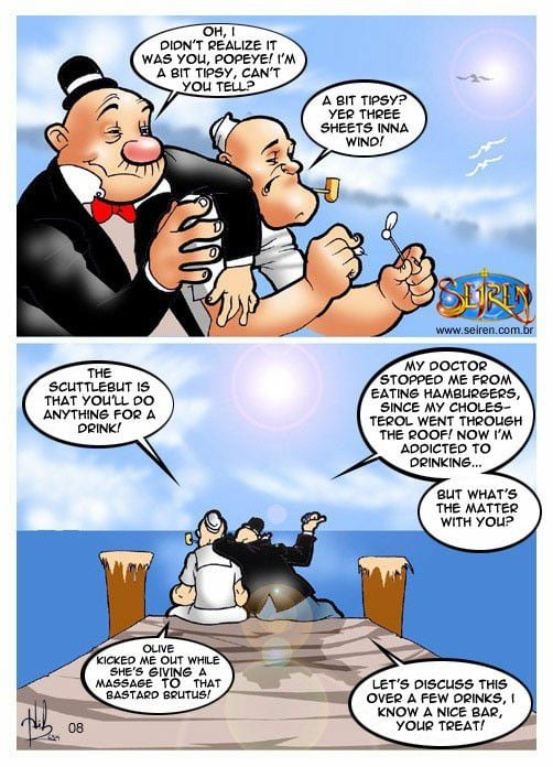 Popeye (Popeye The Sailor) [Seiren] 1 . Popeye  - Chapter 1 (Popeye The Sailor) [Seiren] – page 8