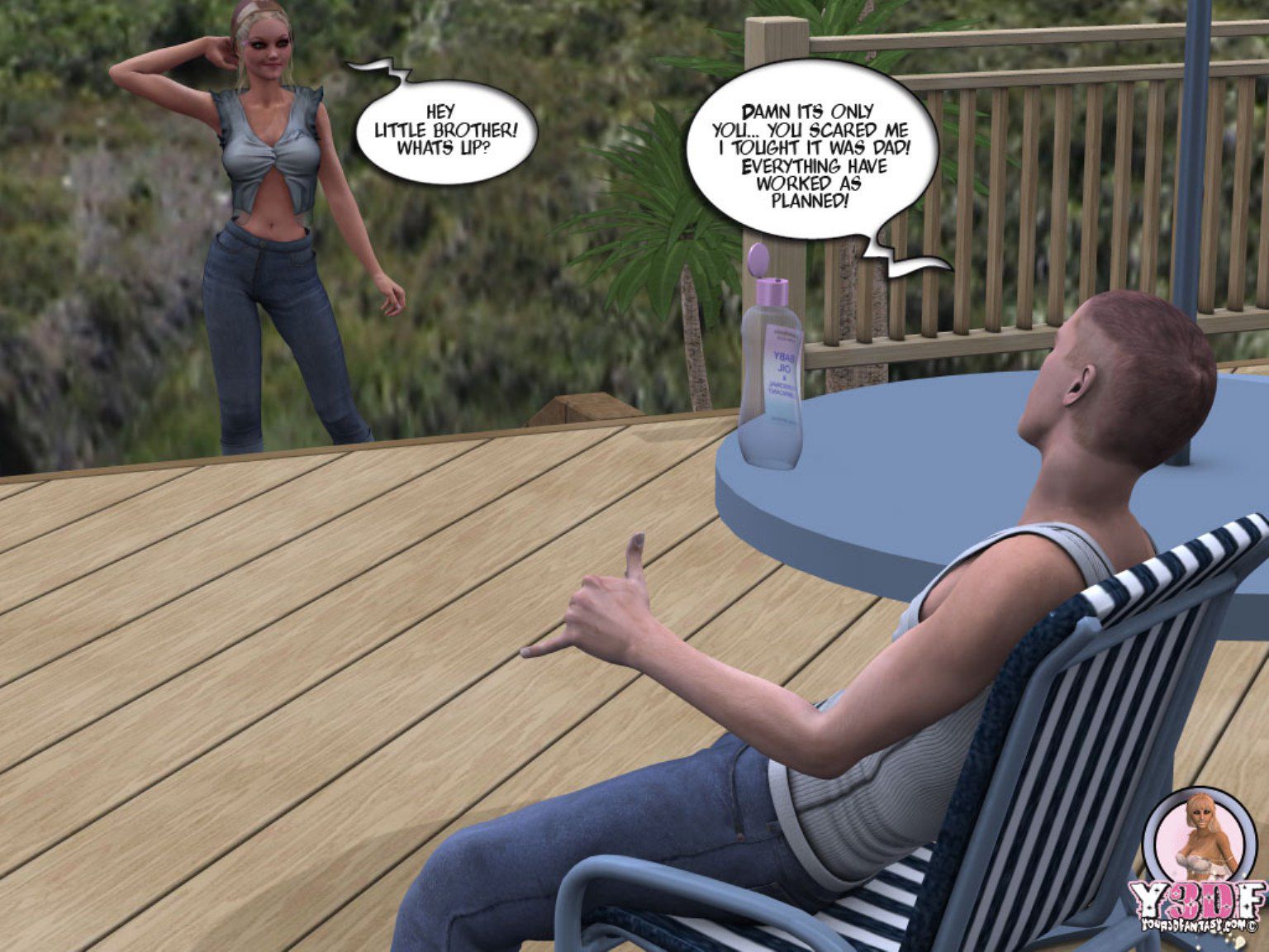 The Holiday’s [Y3DF] 1 . The Holiday's - Chapter 1 [Y3DF] – page 56