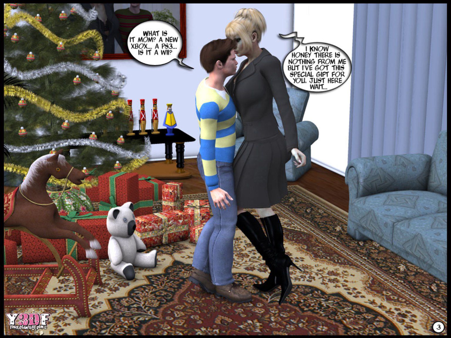 The Present [Y3DF] 1 . The Present  - Chapter 1 [Y3DF] – page 3