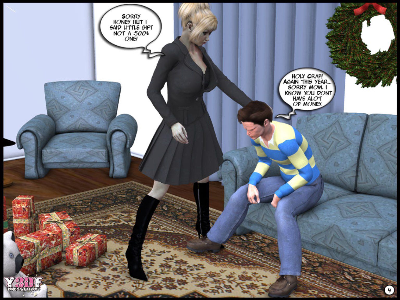 The Present [Y3DF] 1 . The Present  - Chapter 1 [Y3DF] – page 4