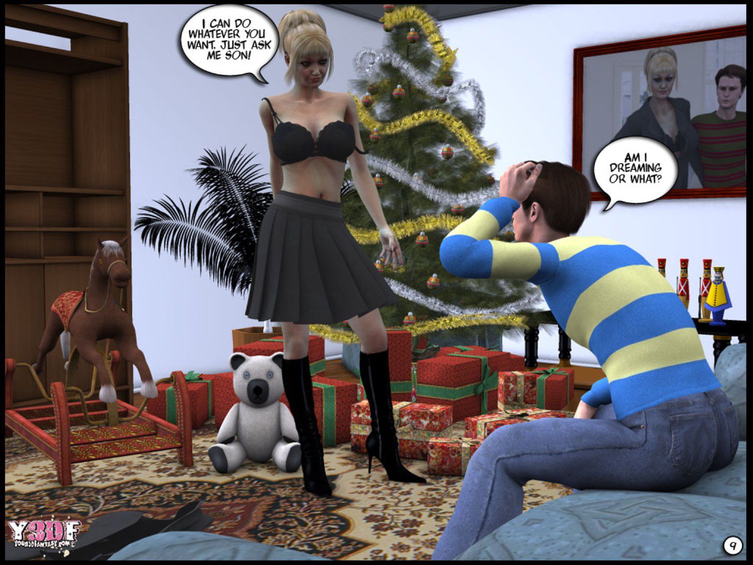 The Present [Y3DF] 1 . The Present  - Chapter 1 [Y3DF] – page 9
