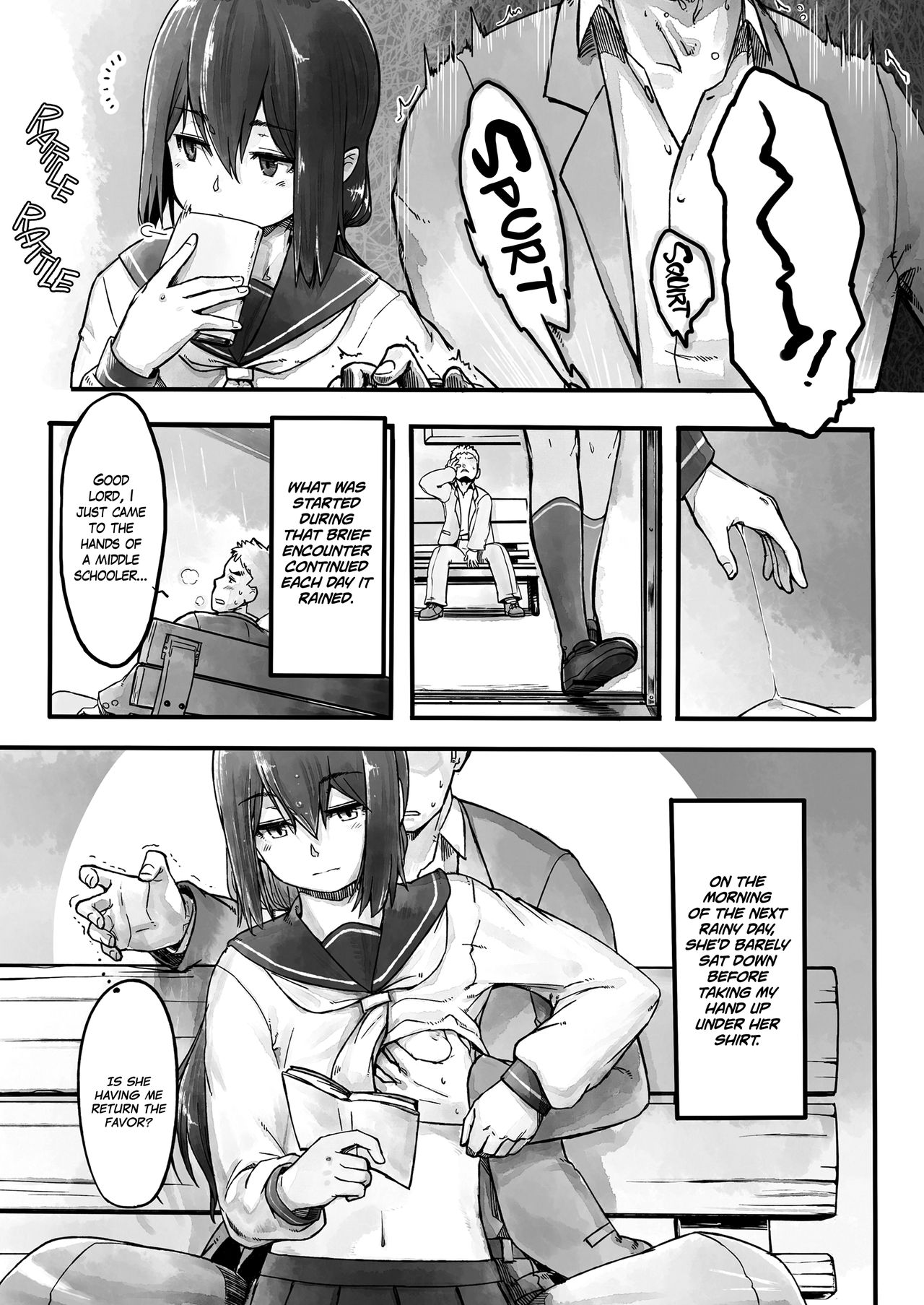 On a Bench, On a Rainy Day [Nogiguchi Kohiro] 1 . On a Bench, On a Rainy Day  - Chapter 1 [Nogiguchi Kohiro] – page 5