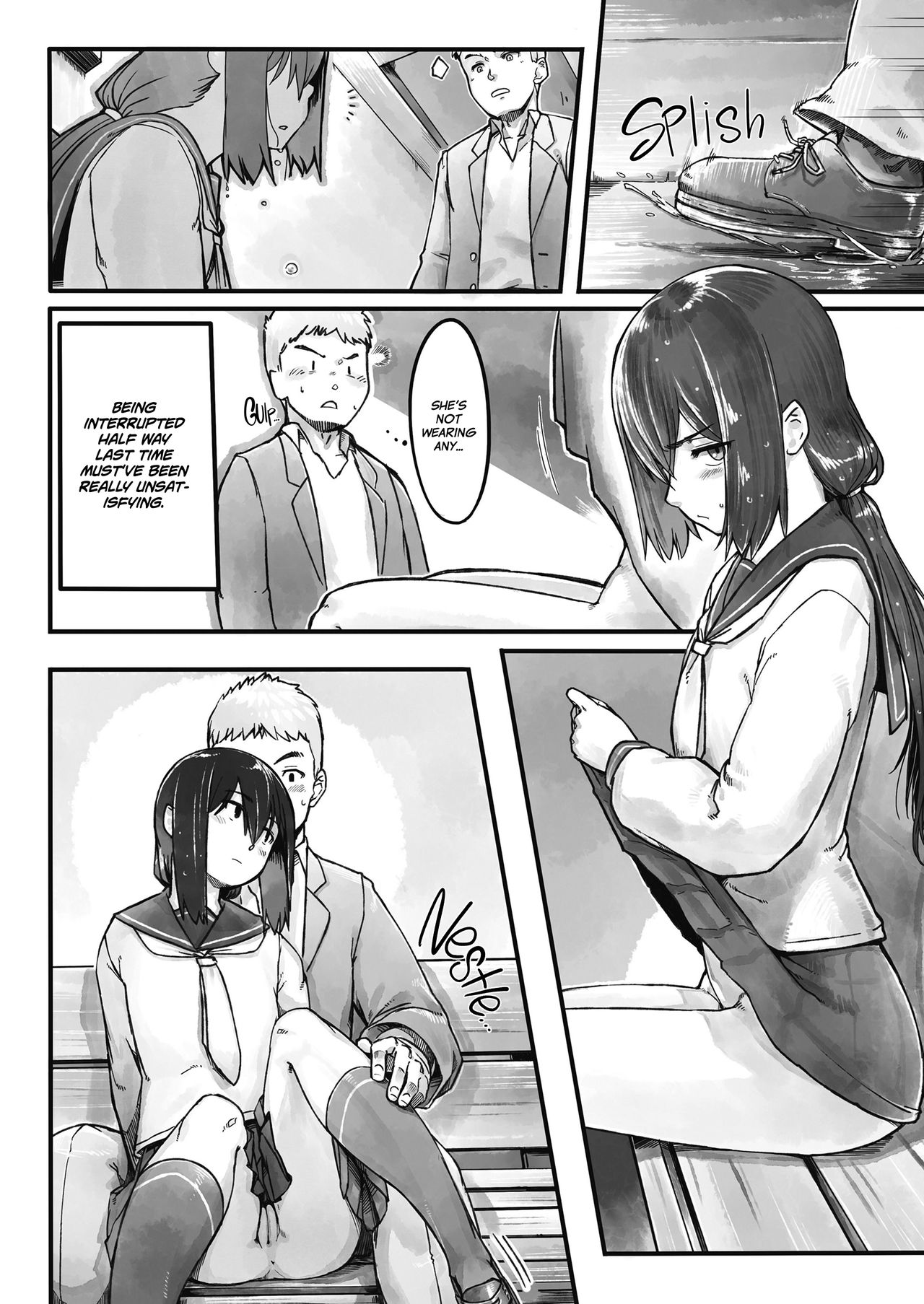 On a Bench, On a Rainy Day [Nogiguchi Kohiro] 1 . On a Bench, On a Rainy Day  - Chapter 1 [Nogiguchi Kohiro] – page 8