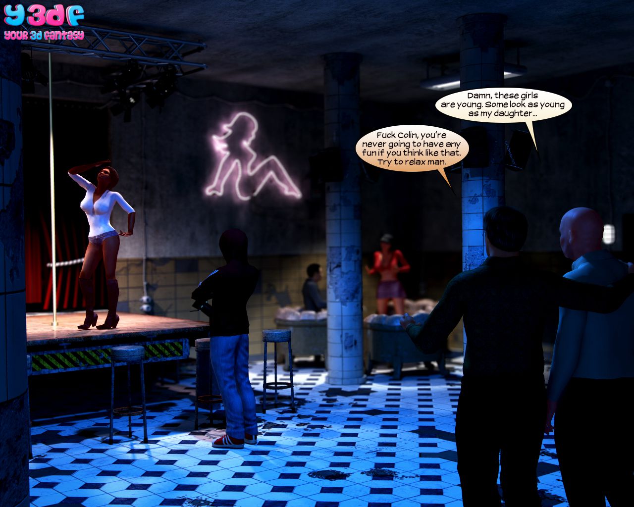Undercover [Y3DF] 1 . Undercover - Chapter 1 [Y3DF] – page 12