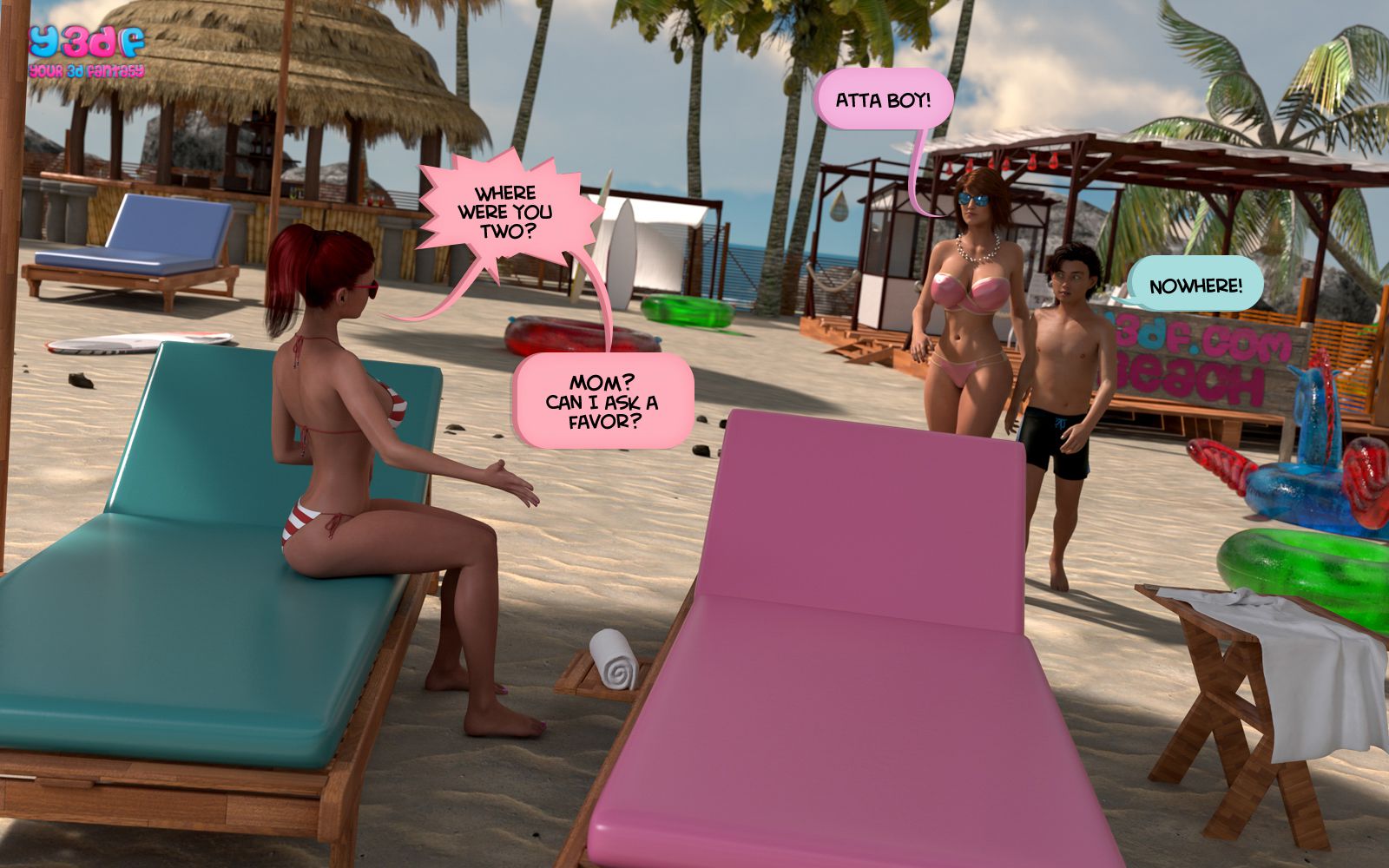 Vacation [Y3DF] 1 . Vacation  - Chapter 1 [Y3DF] – page 23