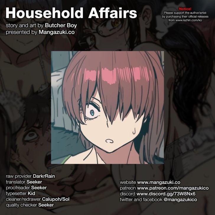 Household Affairs [Butcherboy] Chapter 92 – page 1