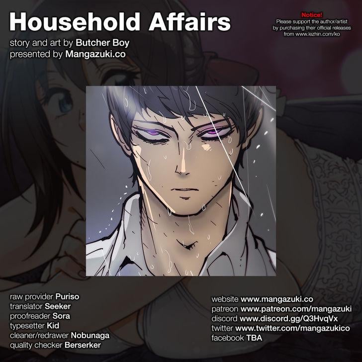 Household Affairs [Butcherboy] Chapter 76 – page 1