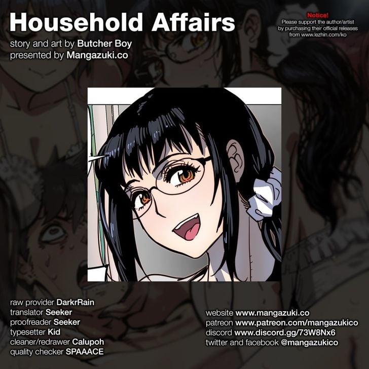 Household Affairs [Butcherboy] Chapter 90 – page 1