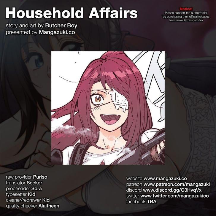 Household Affairs [Butcherboy] Chapter 73 – page 1