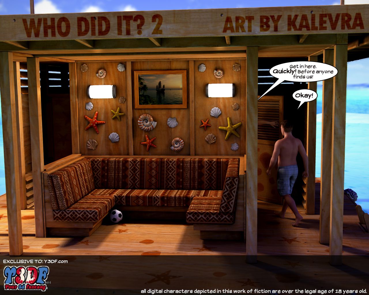 Who Did It? [Y3DF] 2 . Who Did It?  - Chapter 2 [Y3DF] – page 1